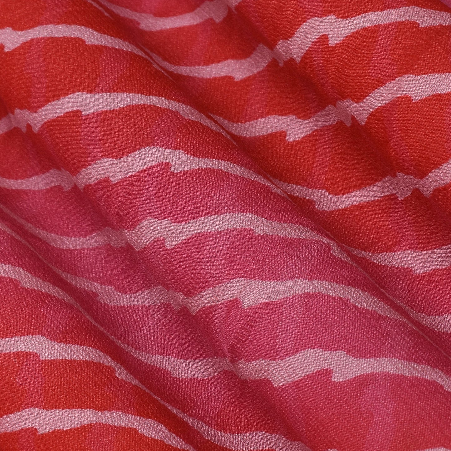 Multicolor Chinon Print Fabric