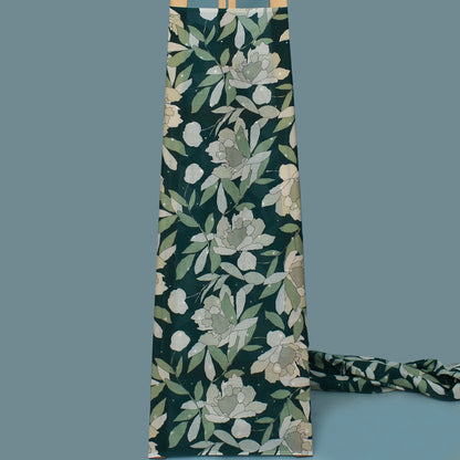 Multi Color Mulmul Print Booti Fabric