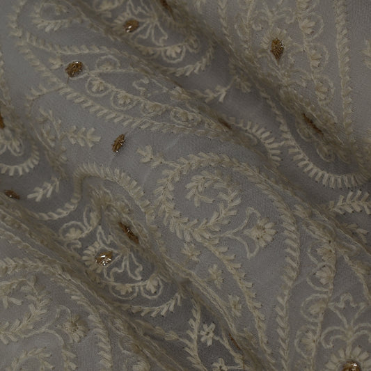 Georgette Embroidery Fabric