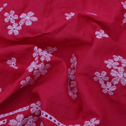 Rani Color Cotton Embroidery Fabric