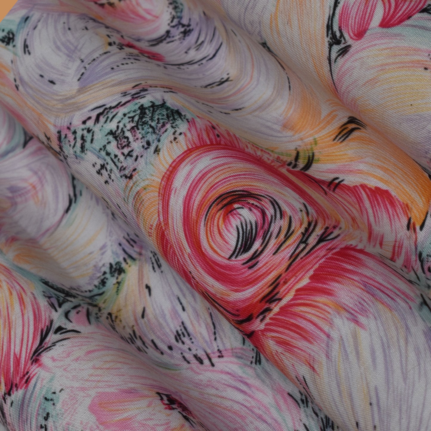 Colored Cotton Print Fabric