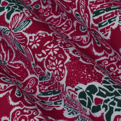 Multi Color Modal Satin Print Fabric