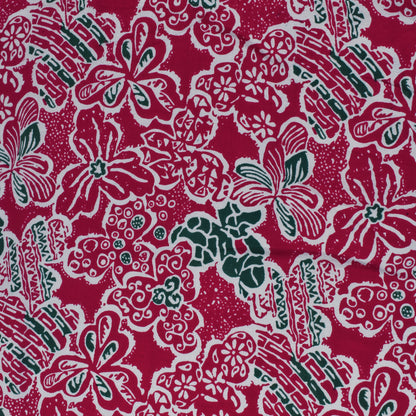 Multi Color Modal Satin Print Fabric