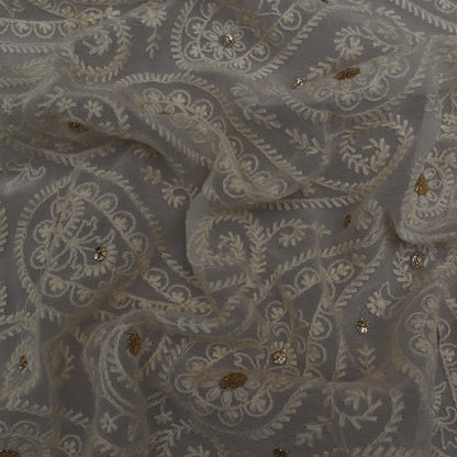 Georgette Embroidery Fabric