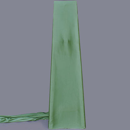 Pista Green Color Armani Satin Fabric