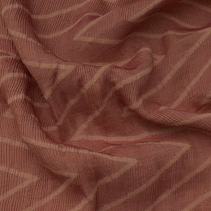 Blush Pink Color Crush Satin  Georgette  Fabric