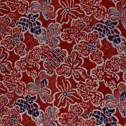 Multi Color Modal Satin Print Fabric