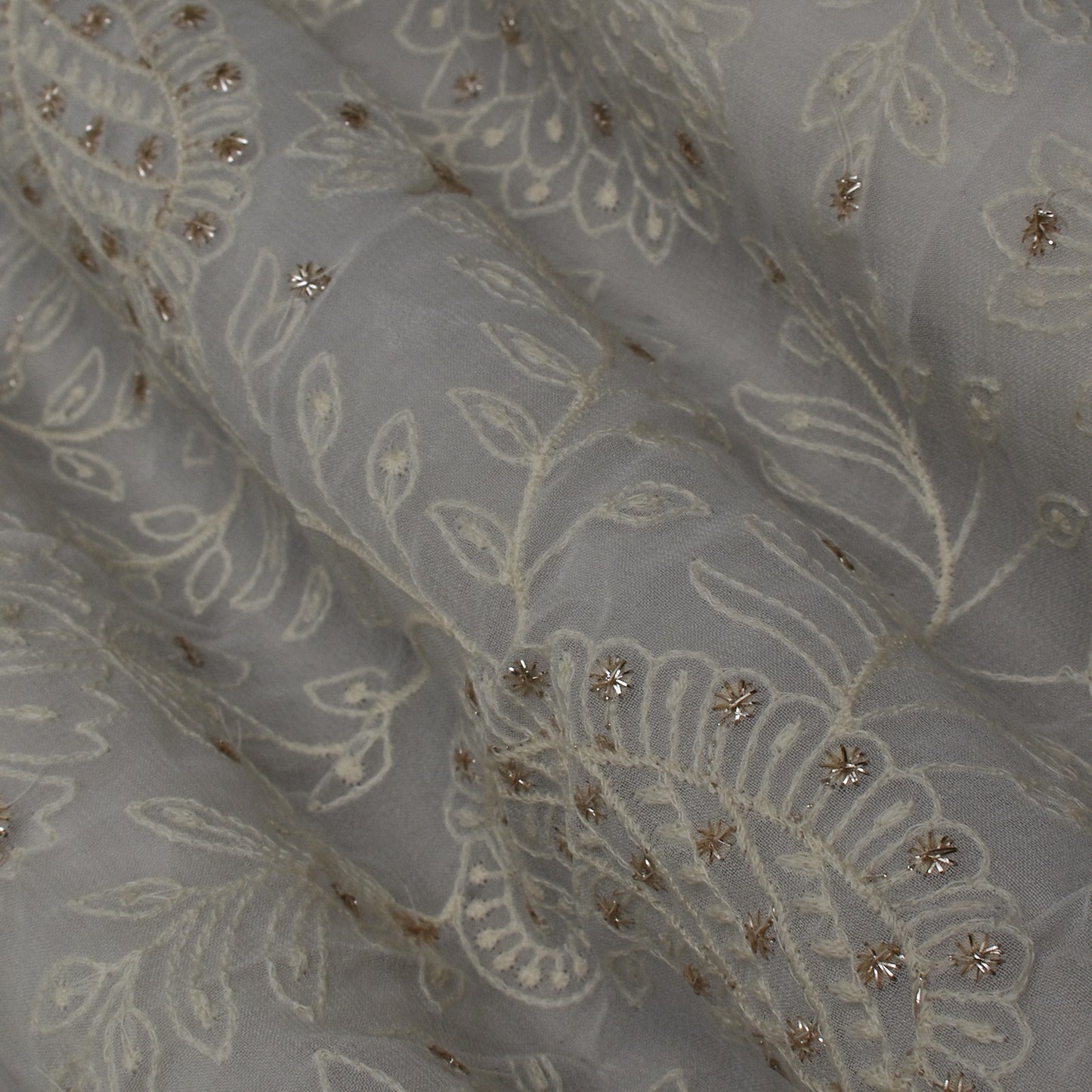 Georgette Embroidery Fabric