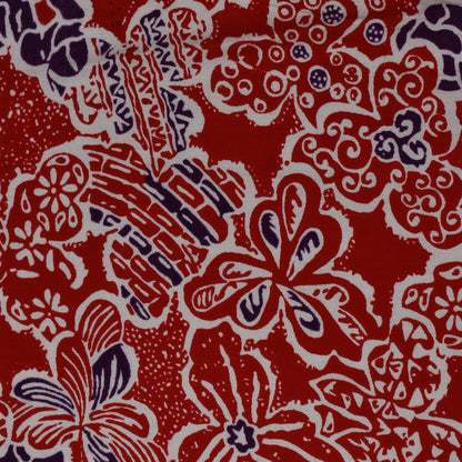 Multi Color Modal Satin Print Fabric