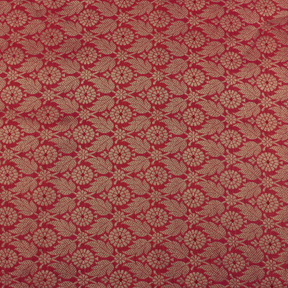 Pink Color Brocade Fabric