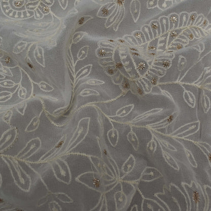 Georgette Embroidery Fabric