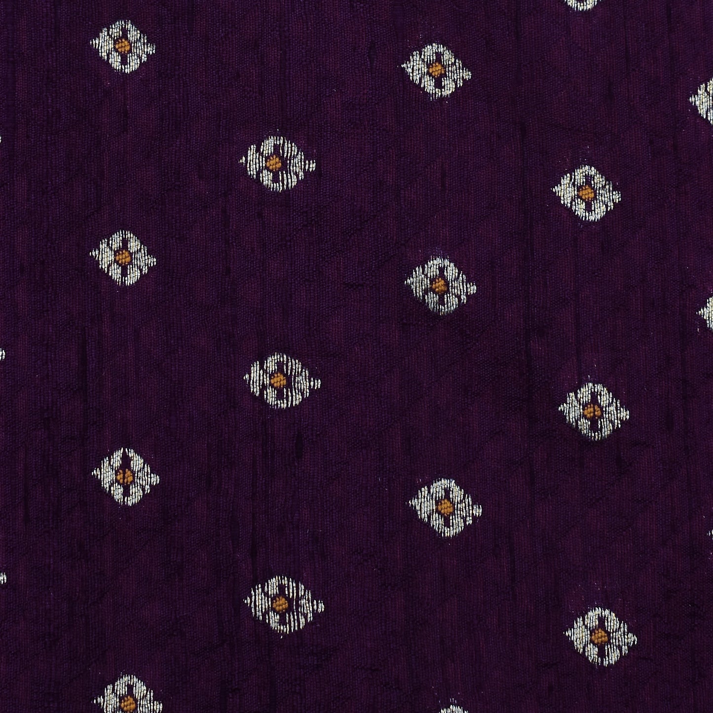 Purple Color Brocade Fabric