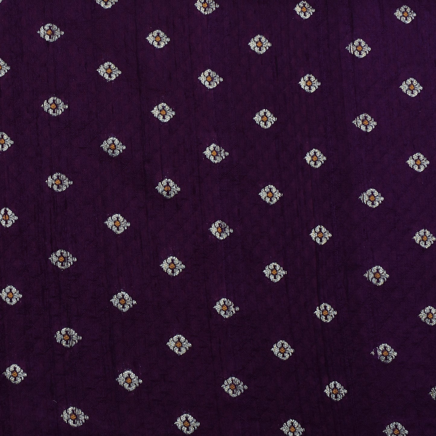 Purple Color Brocade Fabric