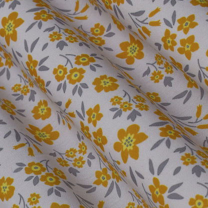 Colored Rayon Print Fabric