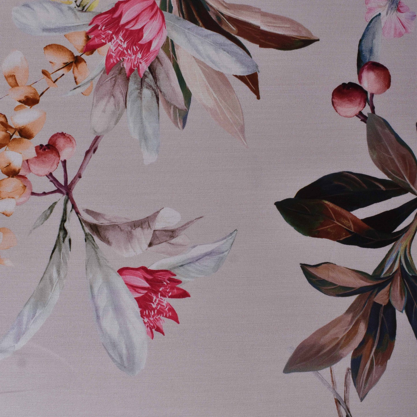 Colored Reyon Print Fabric