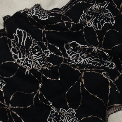 Off White Color Kora Cotton Plazo Fabric