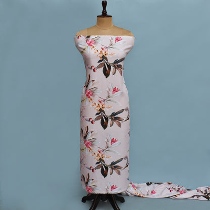 Colored Reyon Print Fabric