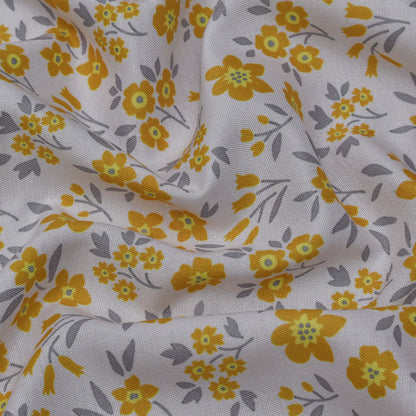 Colored Rayon Print Fabric