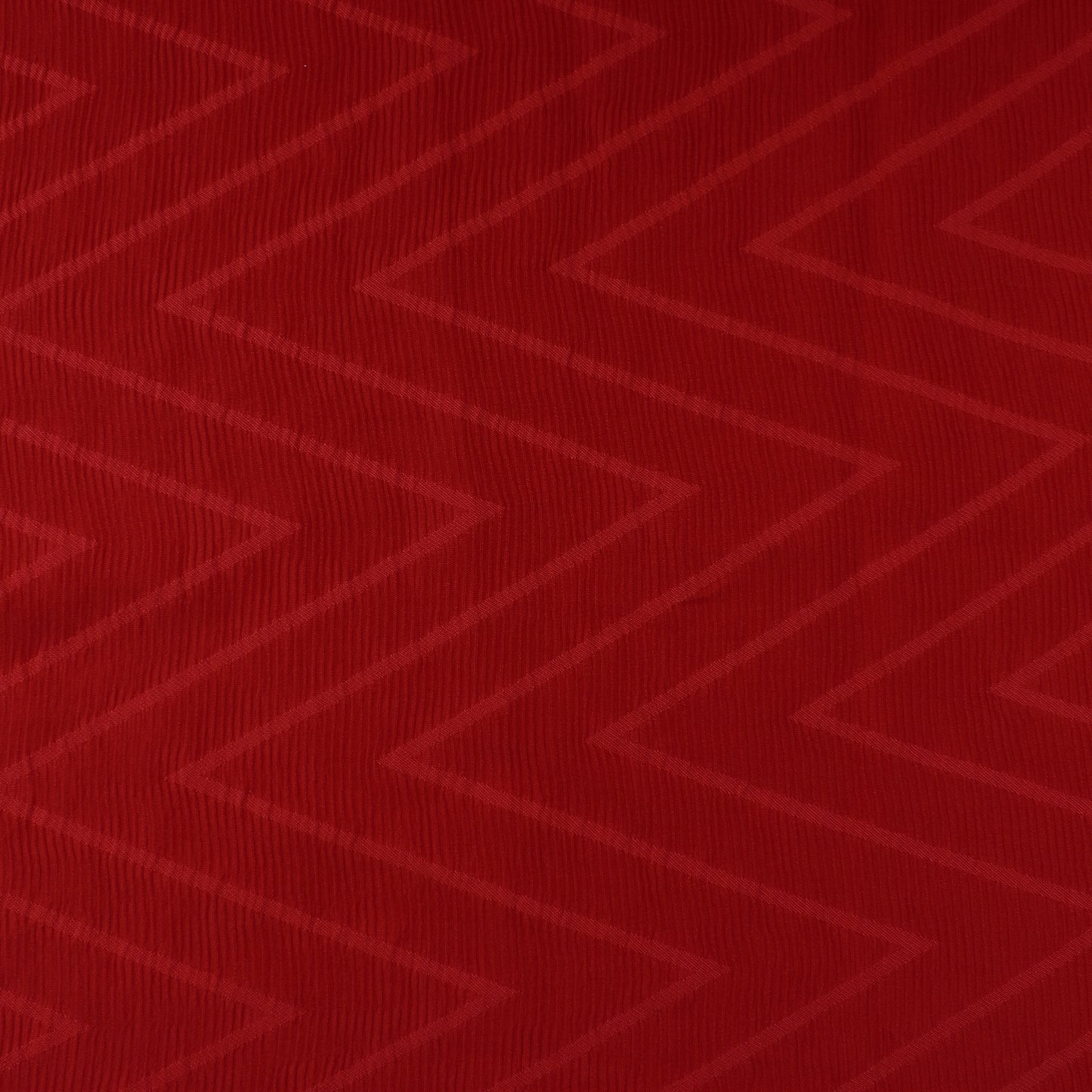 Red Color Crush Satin  Georgette  Fabric