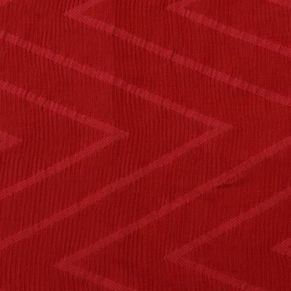 Red Color Crush Satin  Georgette  Fabric