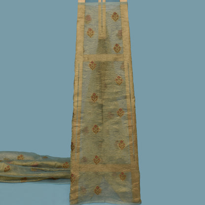 Mint Green  Color Crush Tissue Boota Fabric