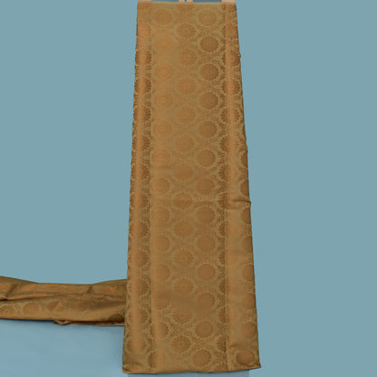 Beige Color Brocade Fabric