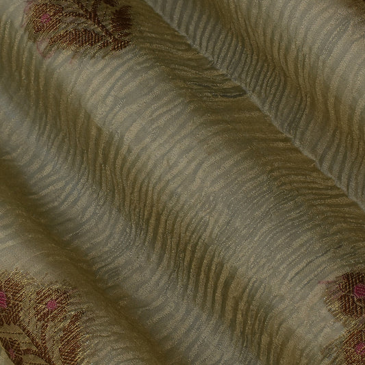 Mint Green  Color Crush Tissue Boota Fabric