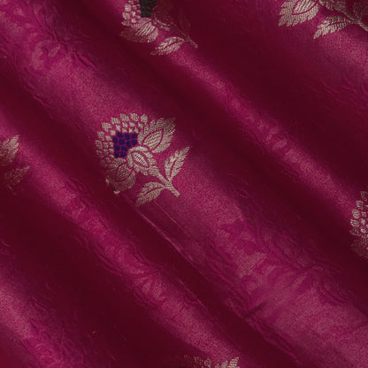 Rani Color Katan Meena Brocade Fabric