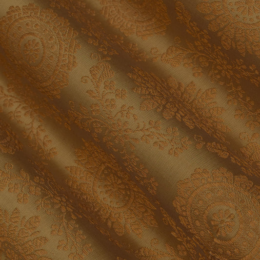 Beige Color Brocade Fabric
