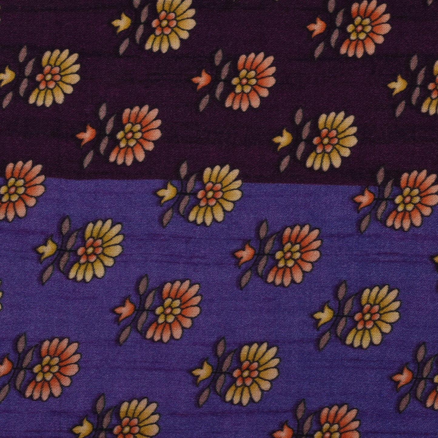 Multi Color Modal Satin Print Fabric