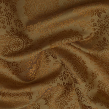 Beige Color Brocade Fabric