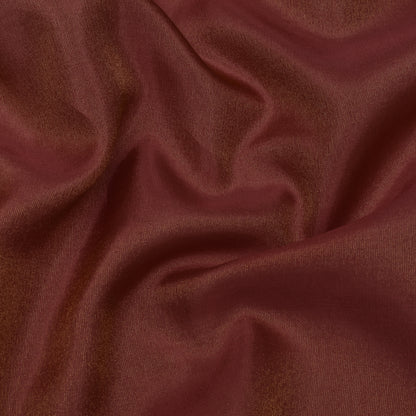 Rosewood  Color Tissue Plain Fabric