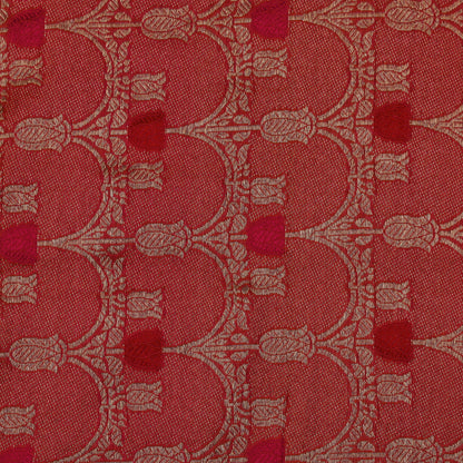 Pink Color Brocade Fabric