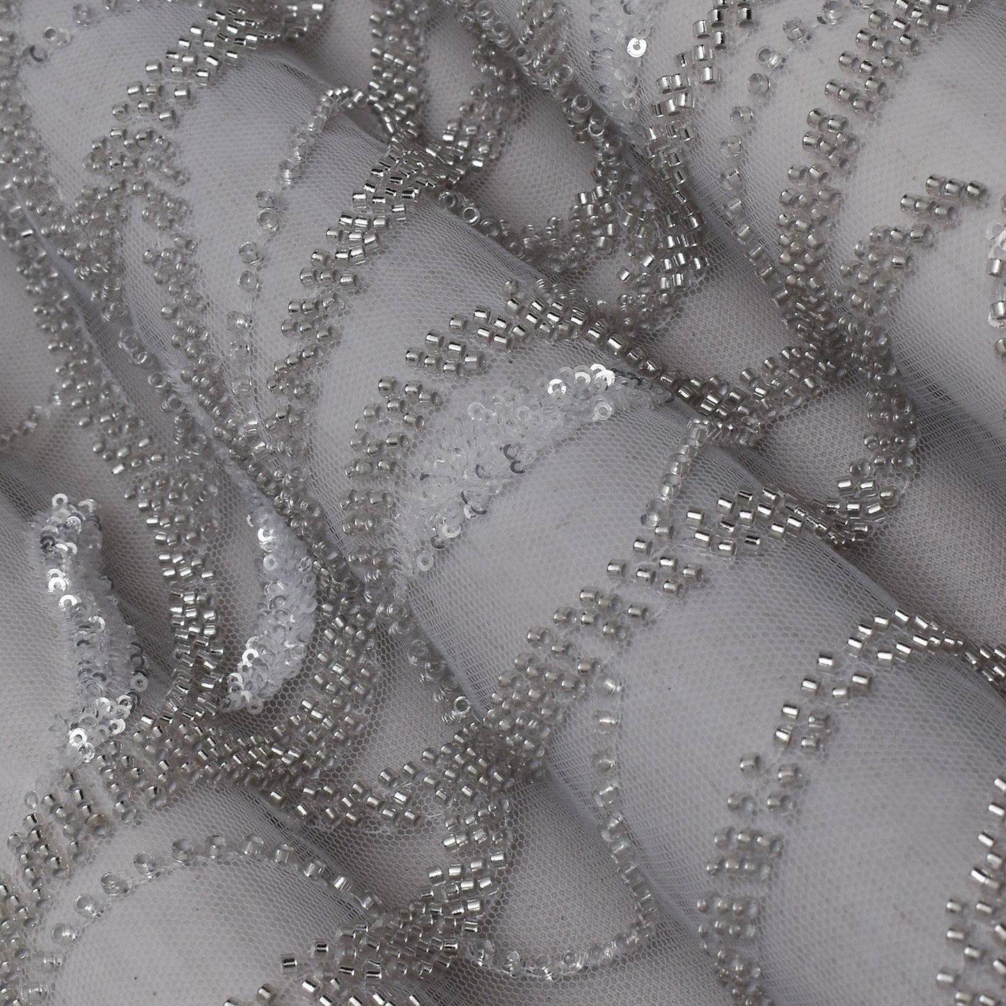 Heavy Net Embroidery Fabric