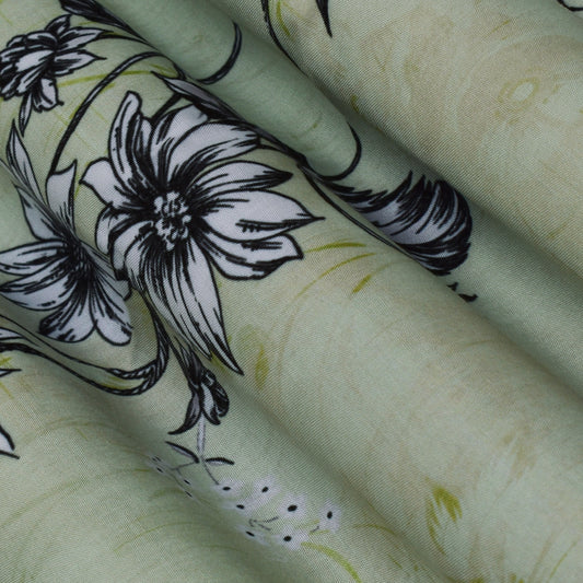 Colored Cotton Print Fabric