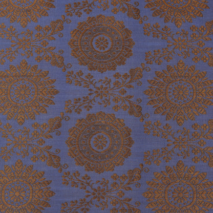 Purple Color Brocade Fabric