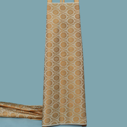 Cream Color Brocade Fabric