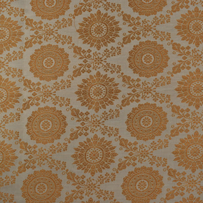 Cream Color Brocade Fabric