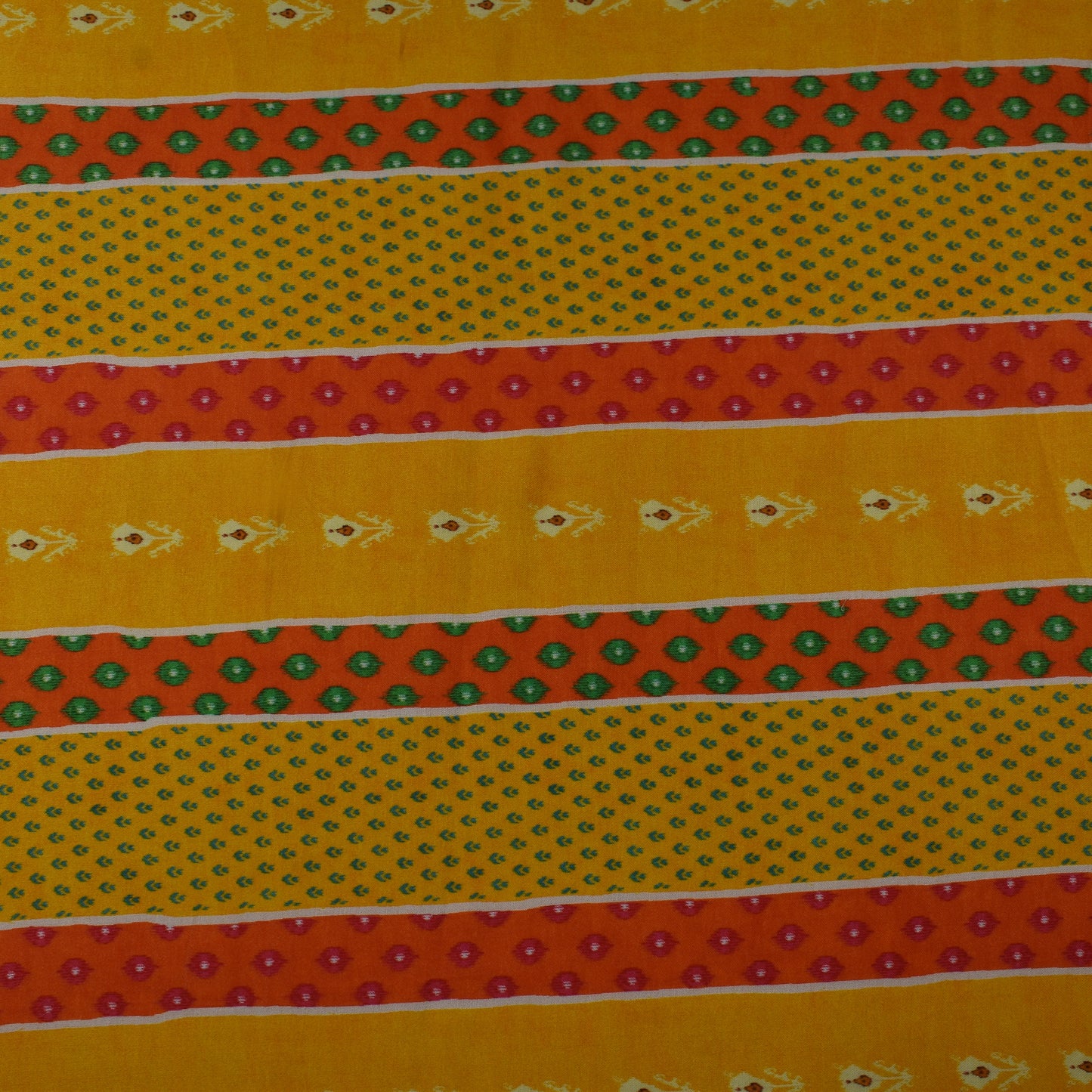 Multi Color Modal Satin Print Fabric