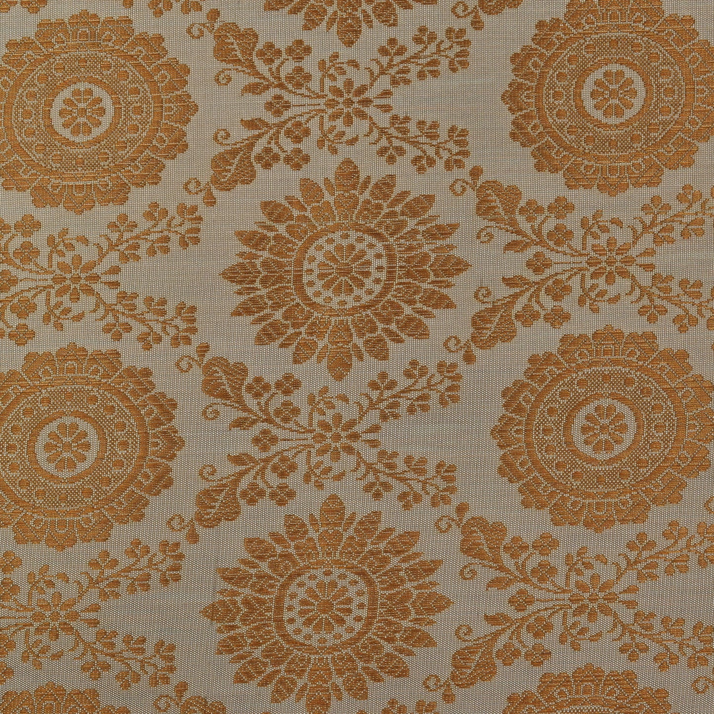 Cream Color Brocade Fabric