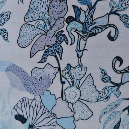 Colored Rayon Print Fabric