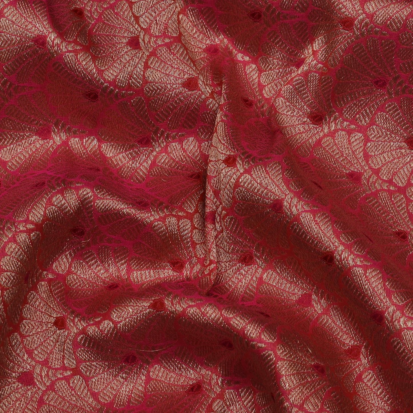 Pink Color Brocade Fabric