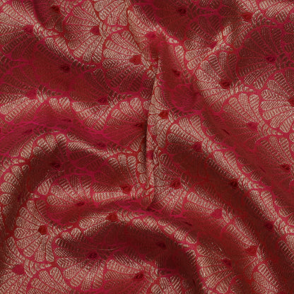 Pink Color Brocade Fabric