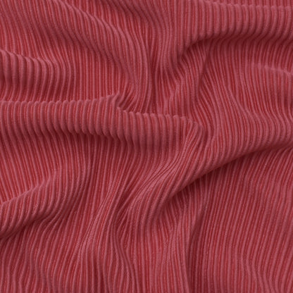 Salmon Pink Color Crush Satin Fabric