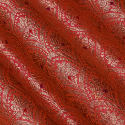 Pink Color Brocade Fabric