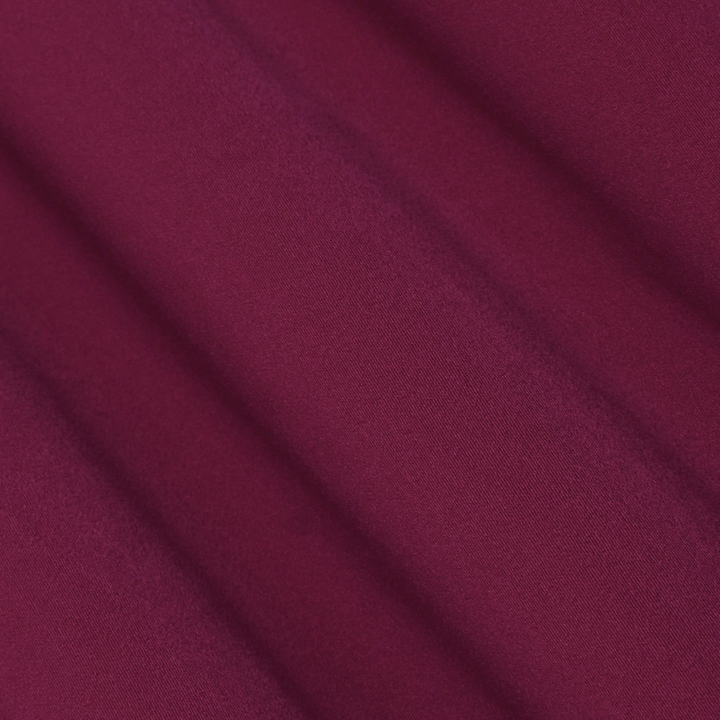 Dark Pink Solid Color Banana Crepe Fabric