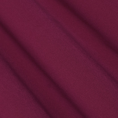 Dark Pink Solid Color Banana Crepe Fabric