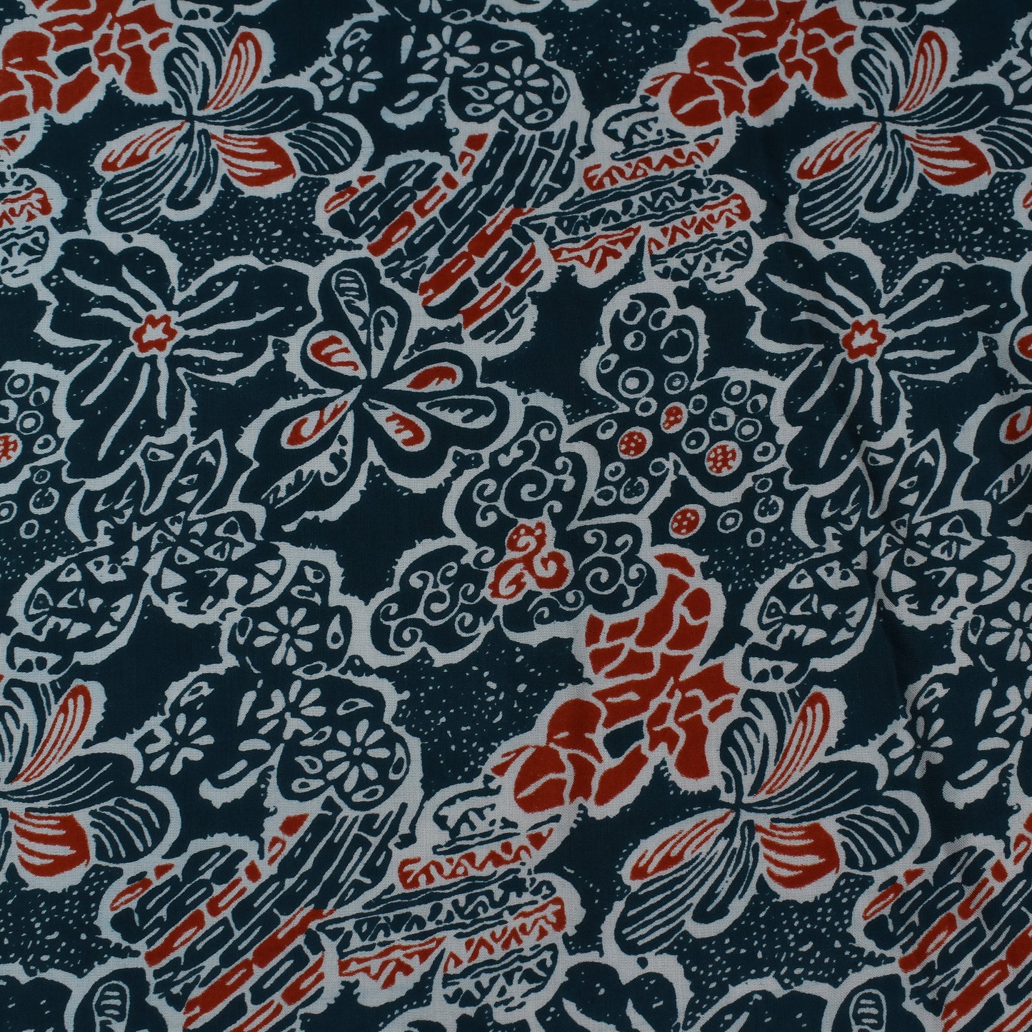 Multi Color Modal Satin Print Fabric