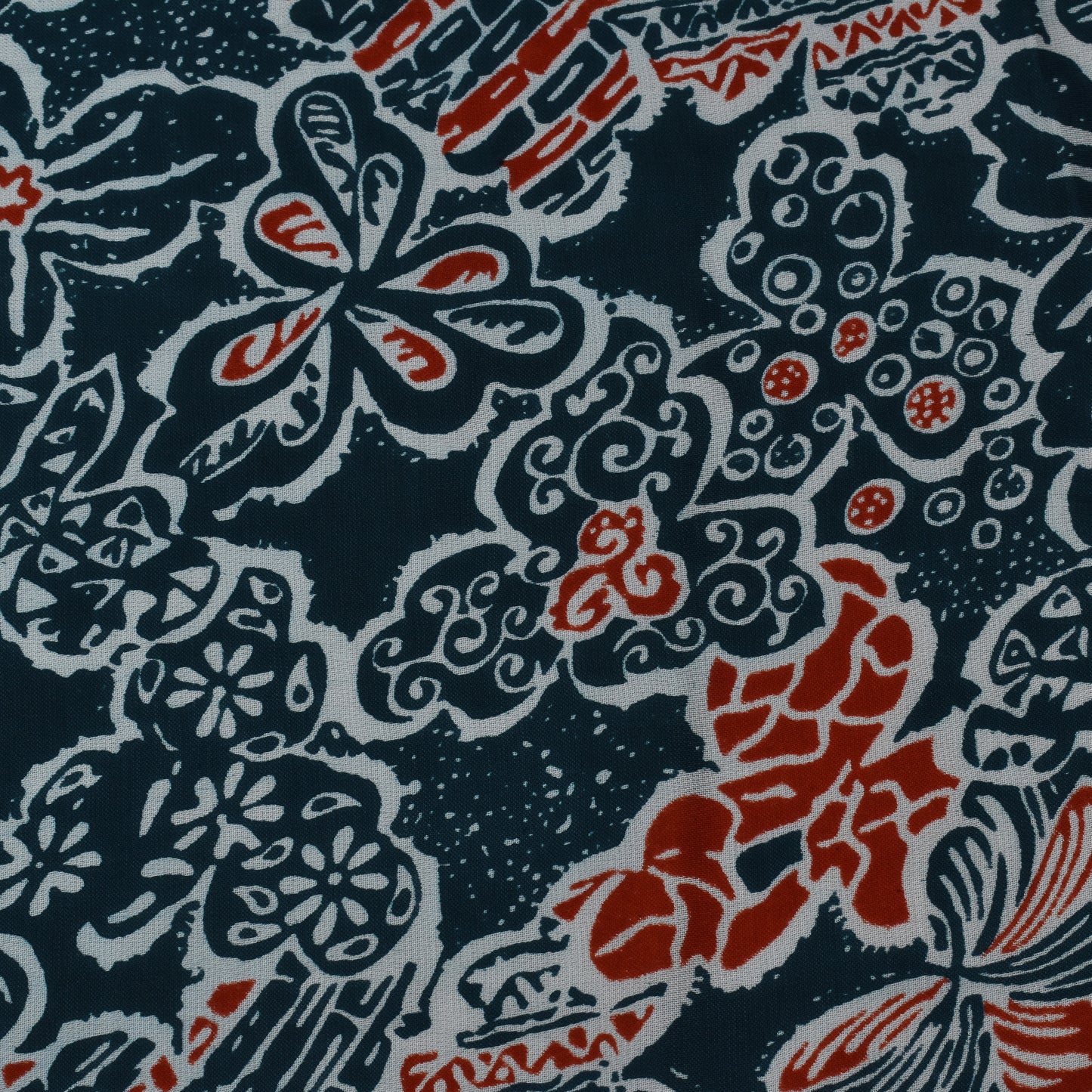 Multi Color Modal Satin Print Fabric