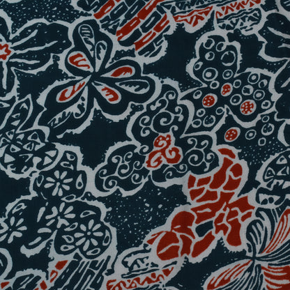 Multi Color Modal Satin Print Fabric